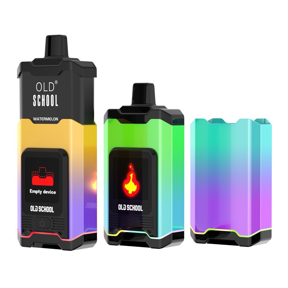 24000Puffs LCD Display Funzjoni Sostitwibbli Pod Vape